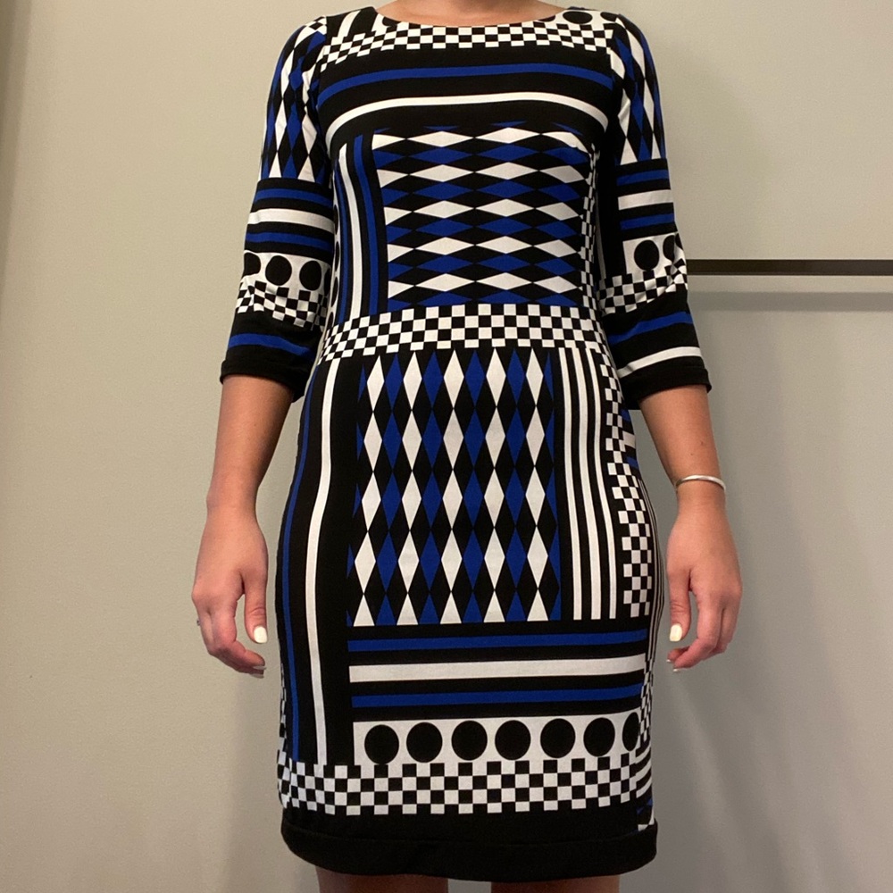 Color block Calvin Klein dress